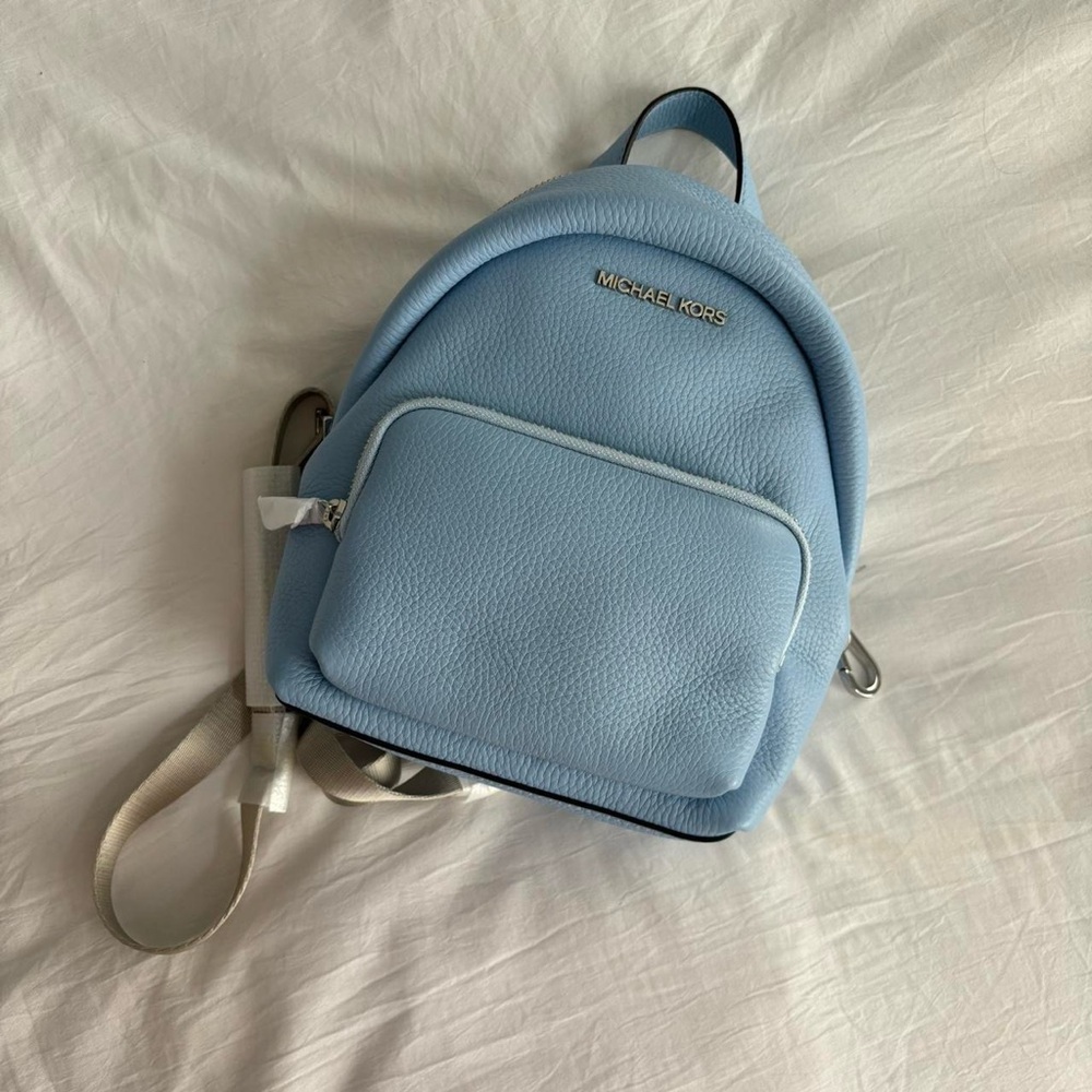 Michael Kors Erin Small Convertible Leather Backpack